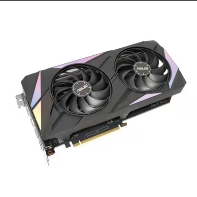 GIOCO del fan RTX3060 O12G del doppio delle carte grafiche 192bit di 12GB ASUS
