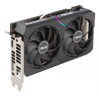 Fan DOPPIO AMD RADEON RX 6500 XT del doppio di 4GB RX6500XT O4G 64bit