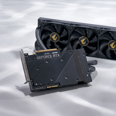 Ti 24gb di GDDR6X Nvidia Geforce Rtx 3090 un gigabyte 3090 Waterforce di 1935 megahertz 1008 GB/S