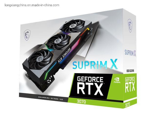 Geforce pungente 256 Rtx 3070 3080 8GB bianchi Gddr6 Pcie 4,0 V2 HDMI 2,1