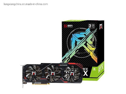 Gioco Ftw3 ultra 10gb Gddr6x del dissipatore di calore DDR3 Evga Geforce Rtx 3080 del fan