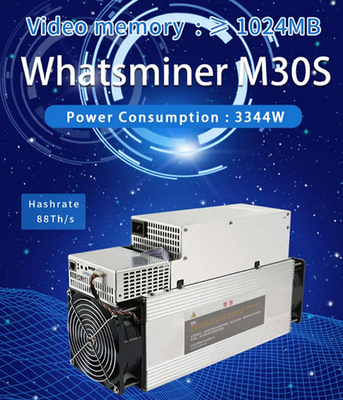 Bit 3344W 128 di Machine Whatsminer M30s ottantottesimo del minatore di ATI 128MB Asic di rettangolo